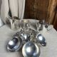 Art Deco silver-plated metal coffee/tea service