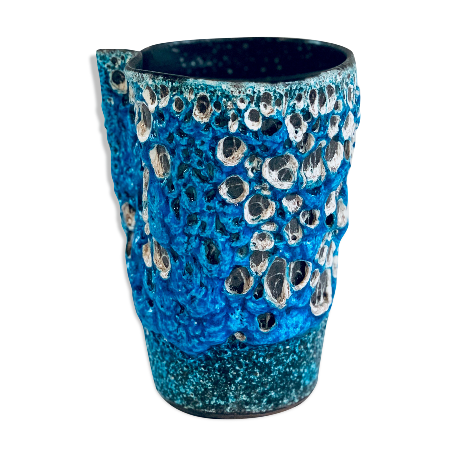 Vase email bleu