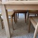 Renovated rectangular dining table
