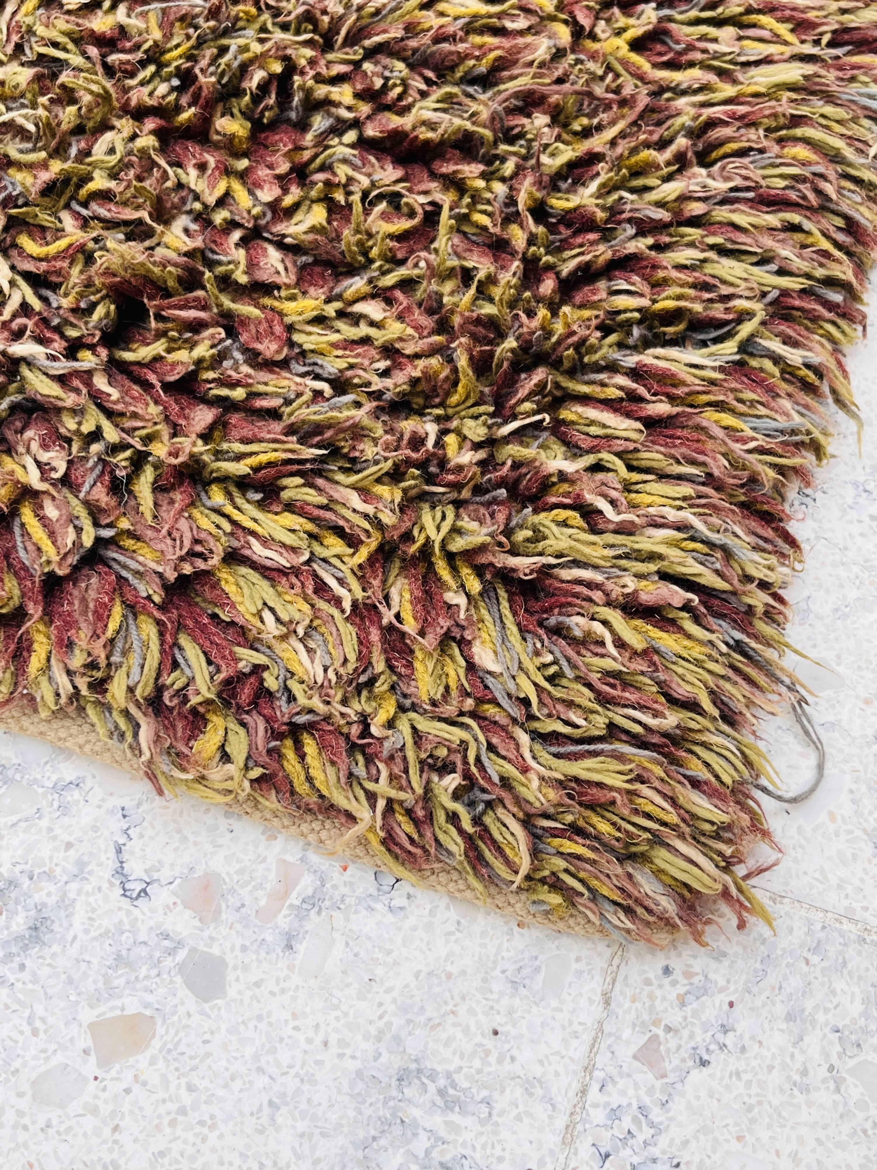Vintage Shaggy Rug