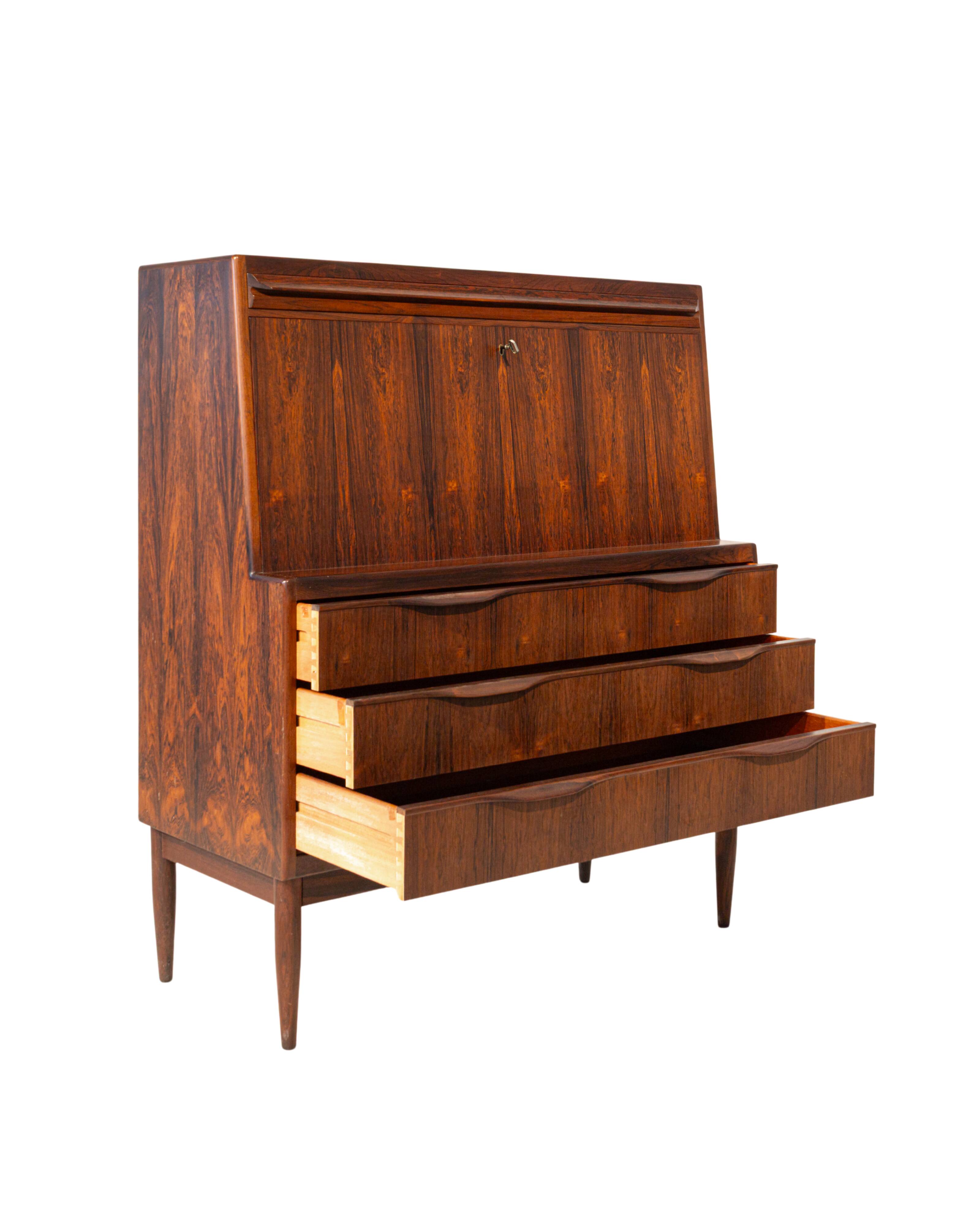 Bureau en palissandre Erling Torvits
