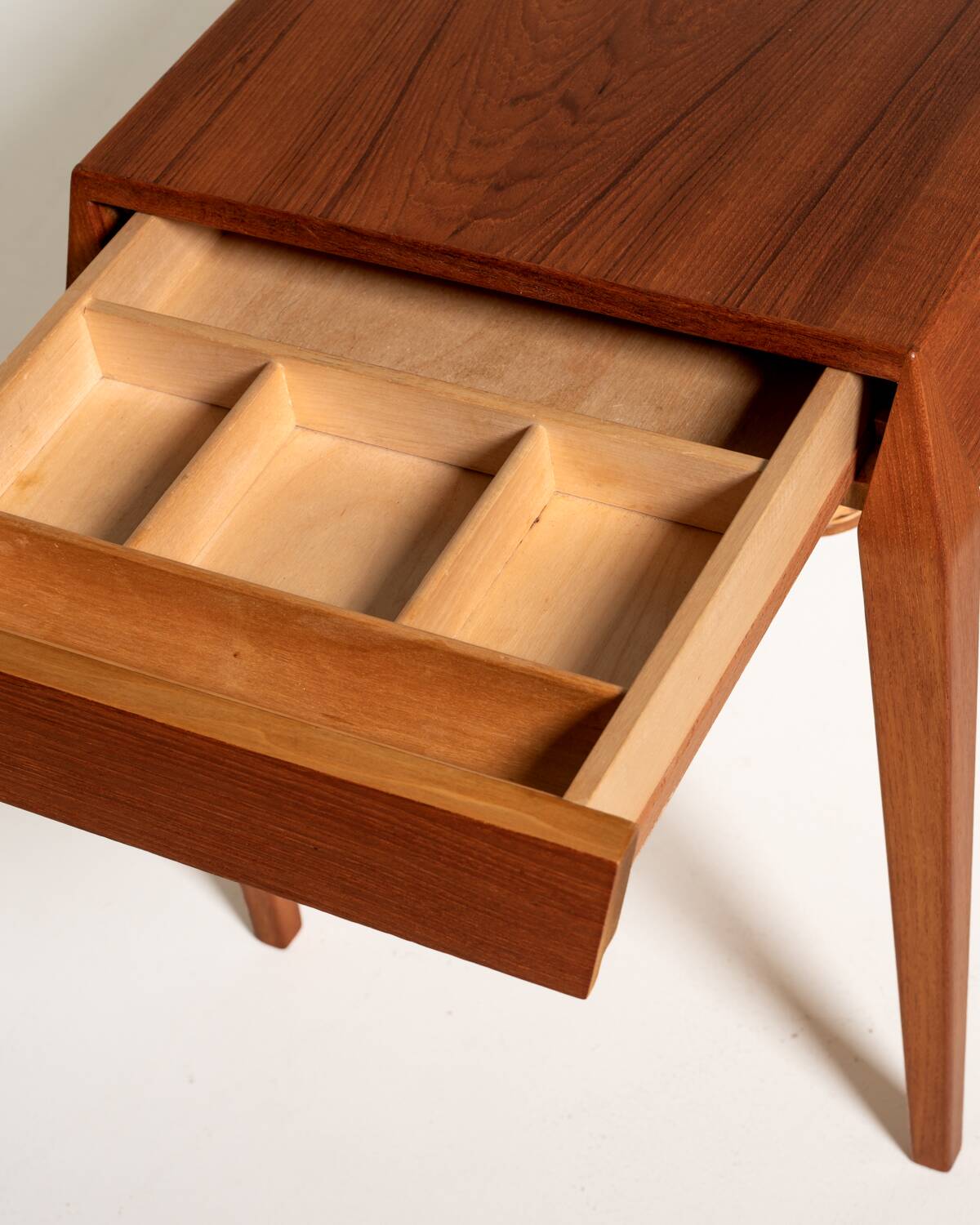 Pair of model 35 bedside tables by Severin Hansen for Haslev, 1960s