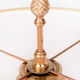 Brass table lamp