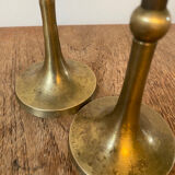 Brass candlesticks