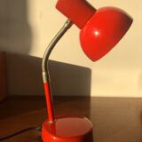 Vintage orange orange articulated desk lamp