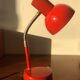 Vintage orange orange articulated desk lamp