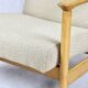 GFM-142 beige boucle armchair from the 1970s