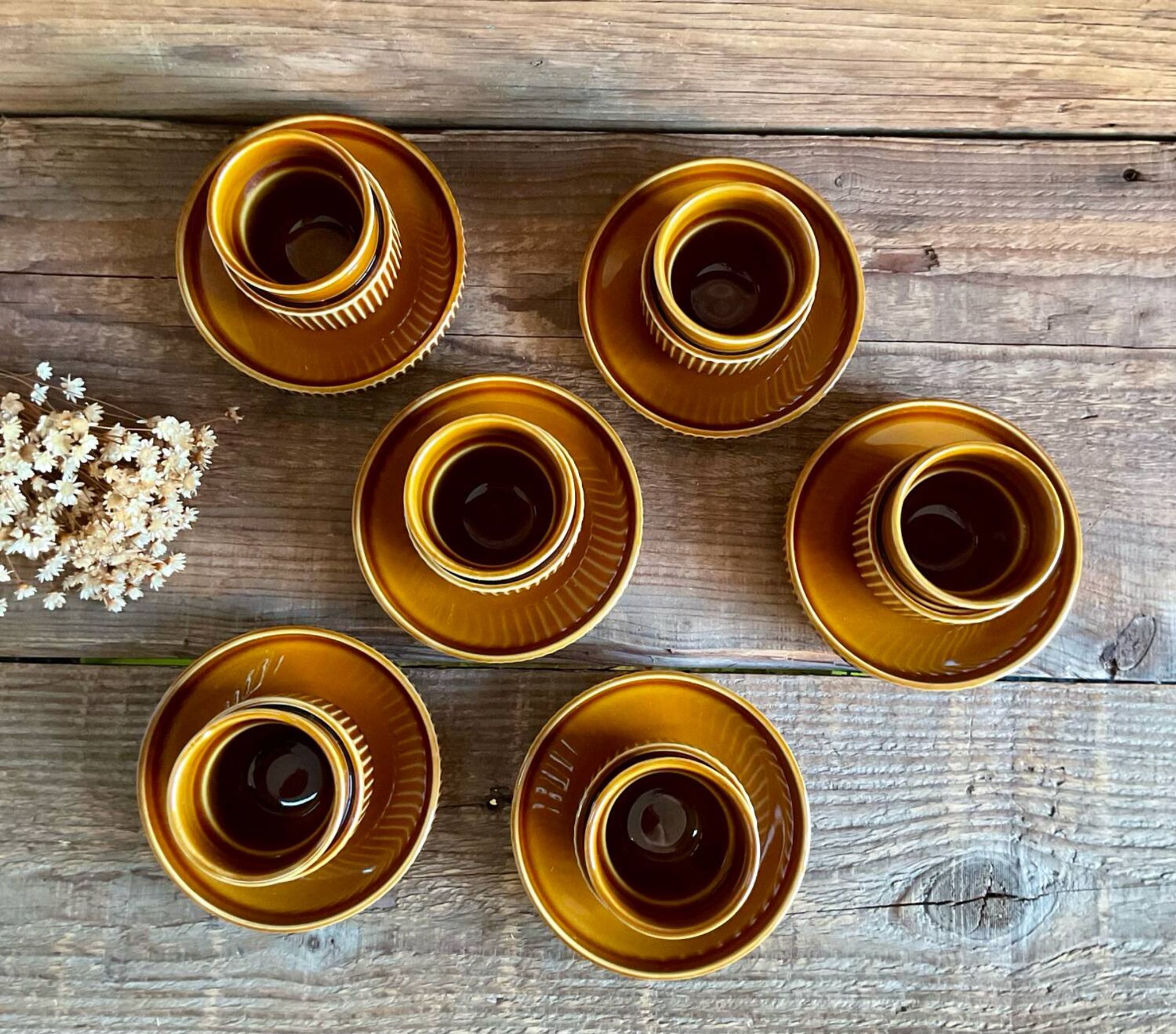 6 espresso cups Tognana Italy
