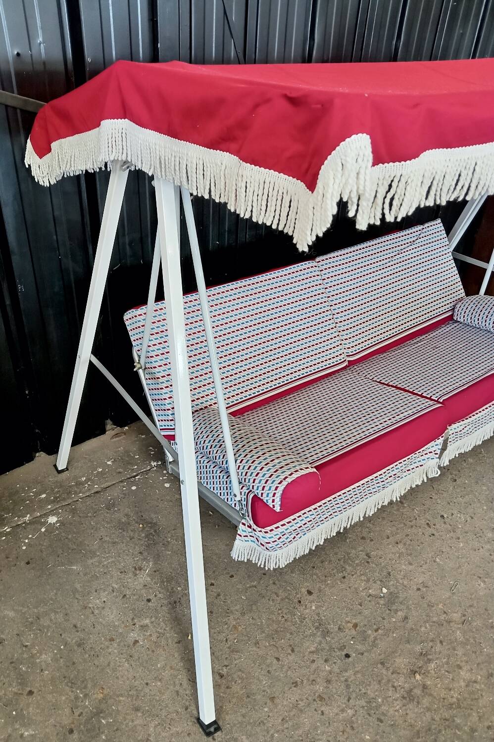 Vintage garden swing