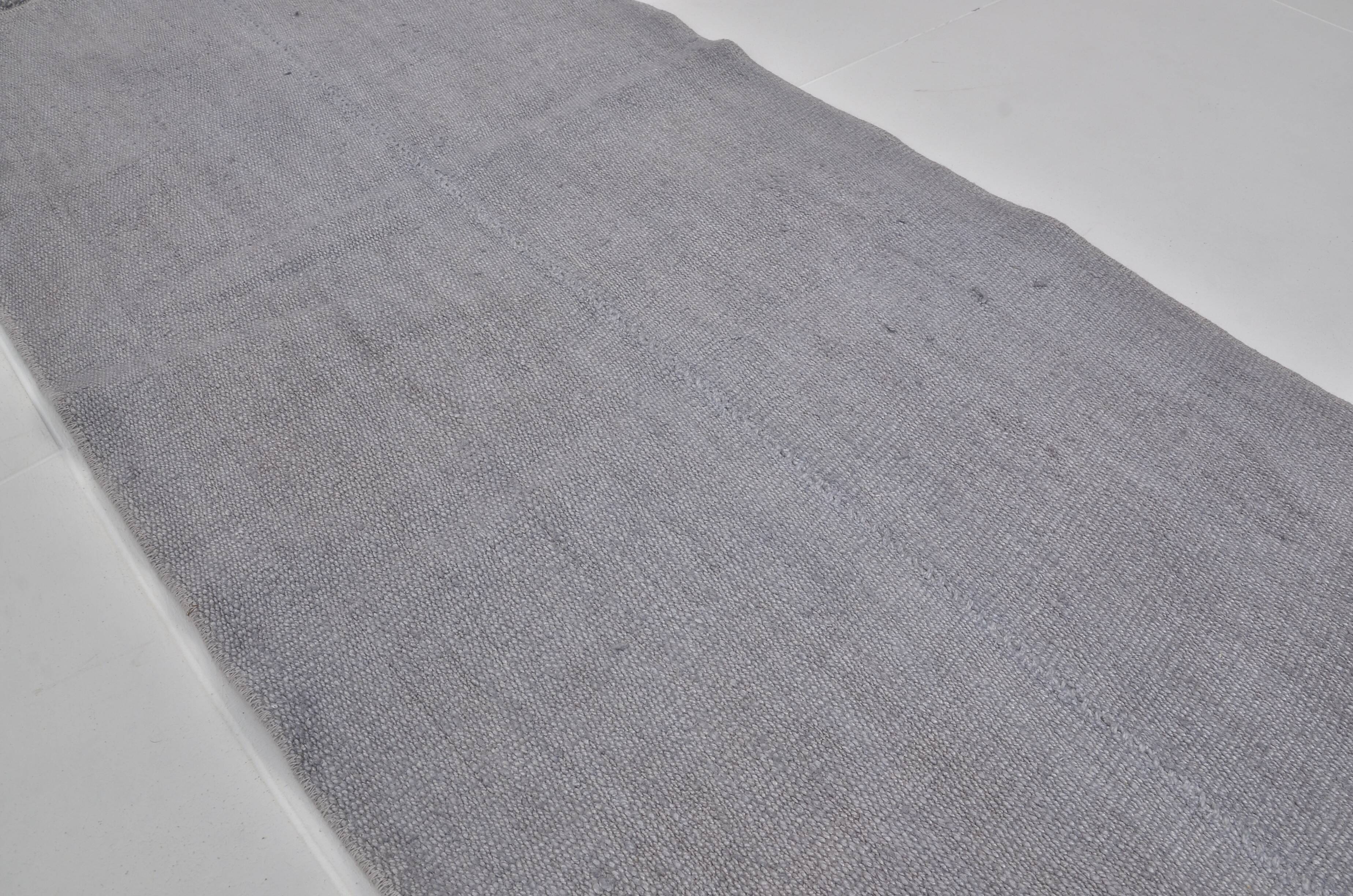 Vintage Grey Hemp Kilim Rug sku 3955
