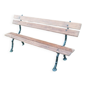 banc de jardin ancien - pieds