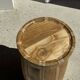 Table d'appoint ou tabouret circulaire en suar H51 D35