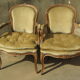 Pair of convertible armchairs, Louis XV style, Louis XV style