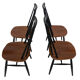 Set of four chairs
