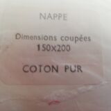 Rectangular tablecloth