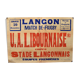 Affiche "Match de Rugby" - Ville de Langon - Années 1930