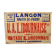 Affiche "Match de Rugby" - Ville de Langon - Années 1930