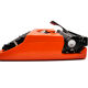 Revised orange brother 210 typewriter with new ribbon