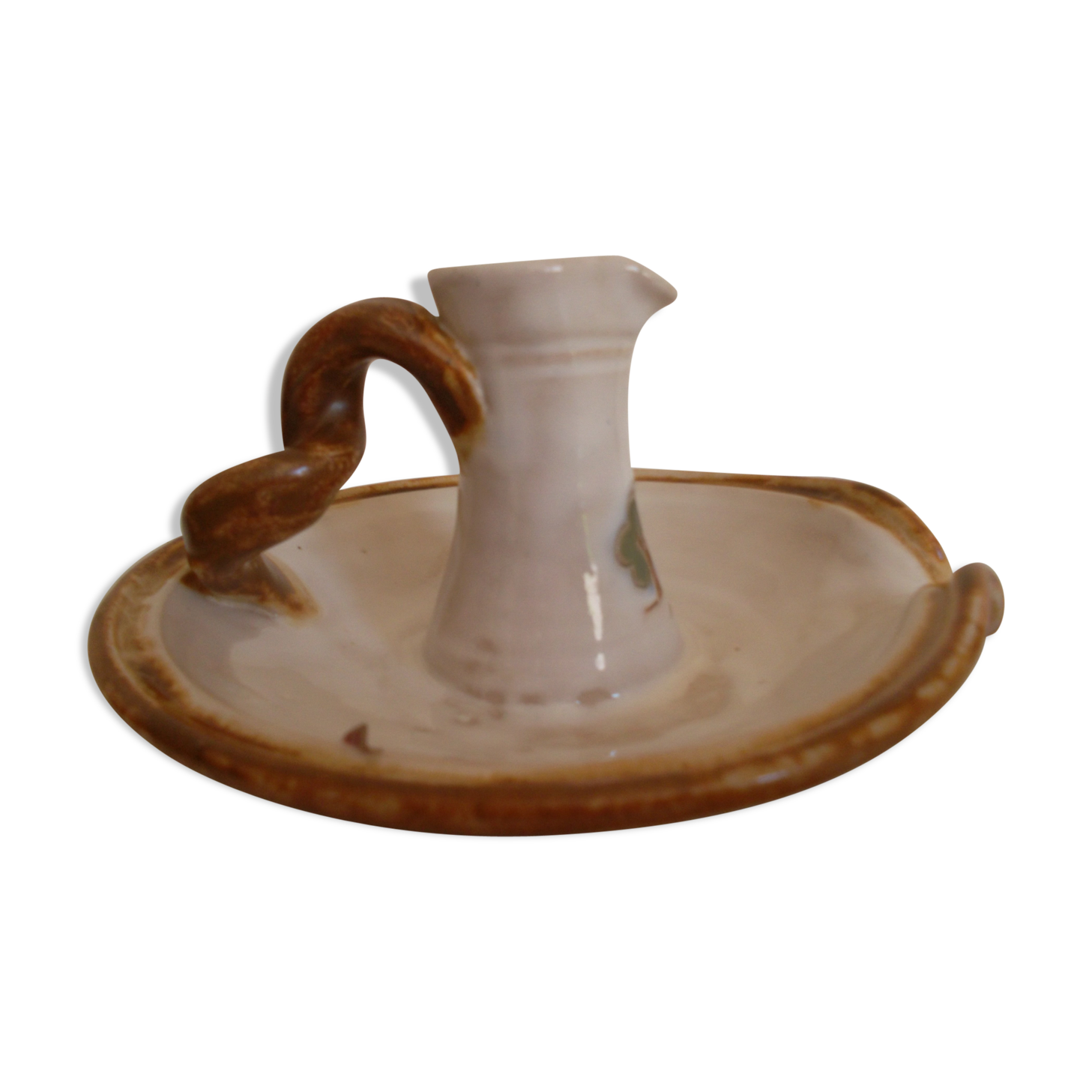 Lardinois pottery candlestick