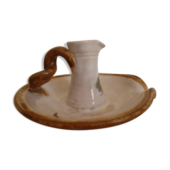 Lardinois pottery candlestick