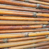 Ancien paravent 3 volets 1970 vintage
