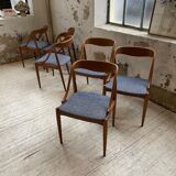 6 chairs by Johannes Andersen
