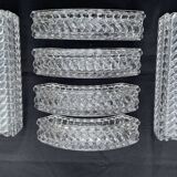 Baccarat twisted bamboo table planter – 19th-early 20th century