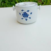 Sugar bowl in porcelain by Marc Held for Coquet Limoges.