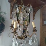 Chandelier and two wall lamps