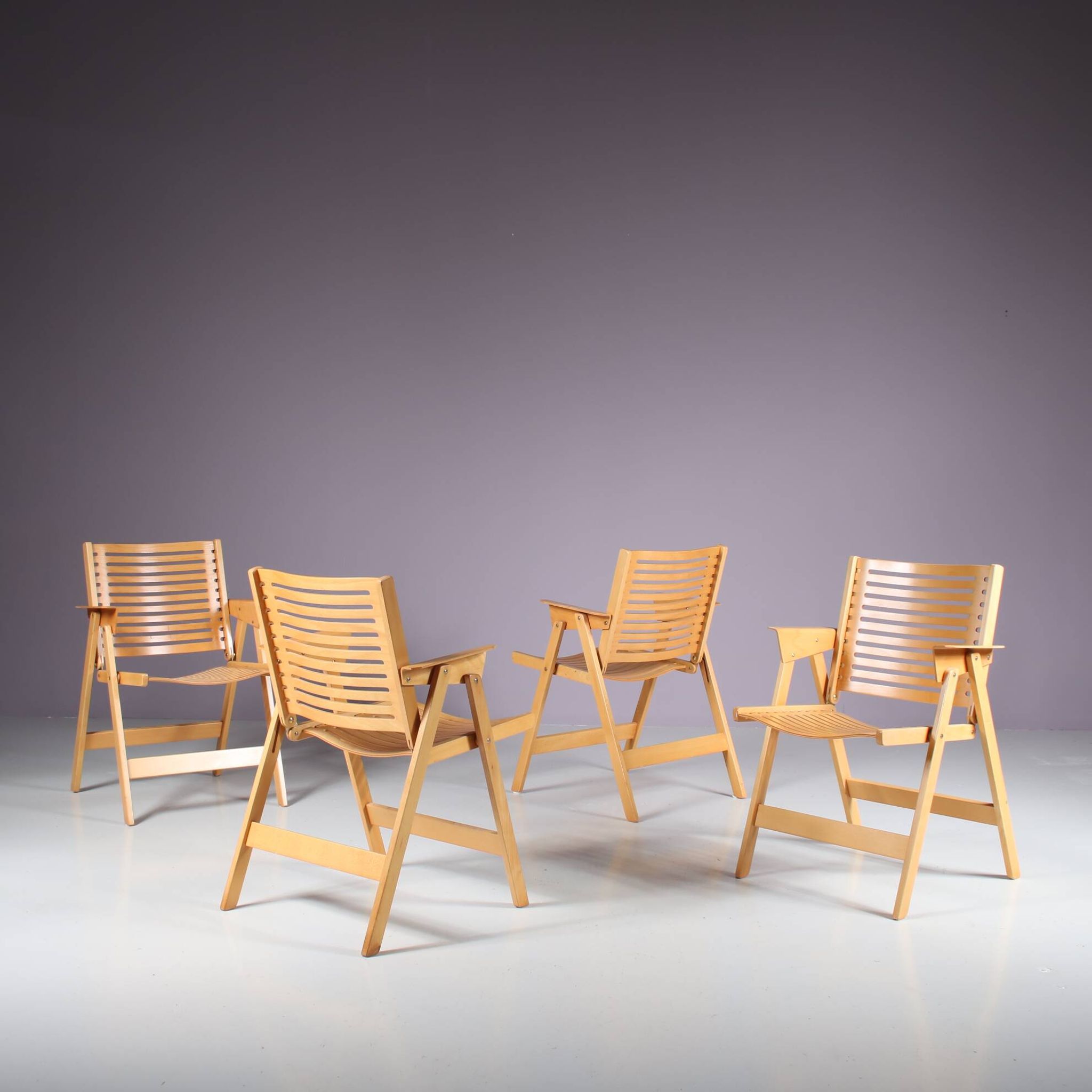 1950s “Rex” Folding Chair by Niko Kralj for Stol Kamnik, Slovenia