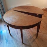 Louis XVI half-moon table