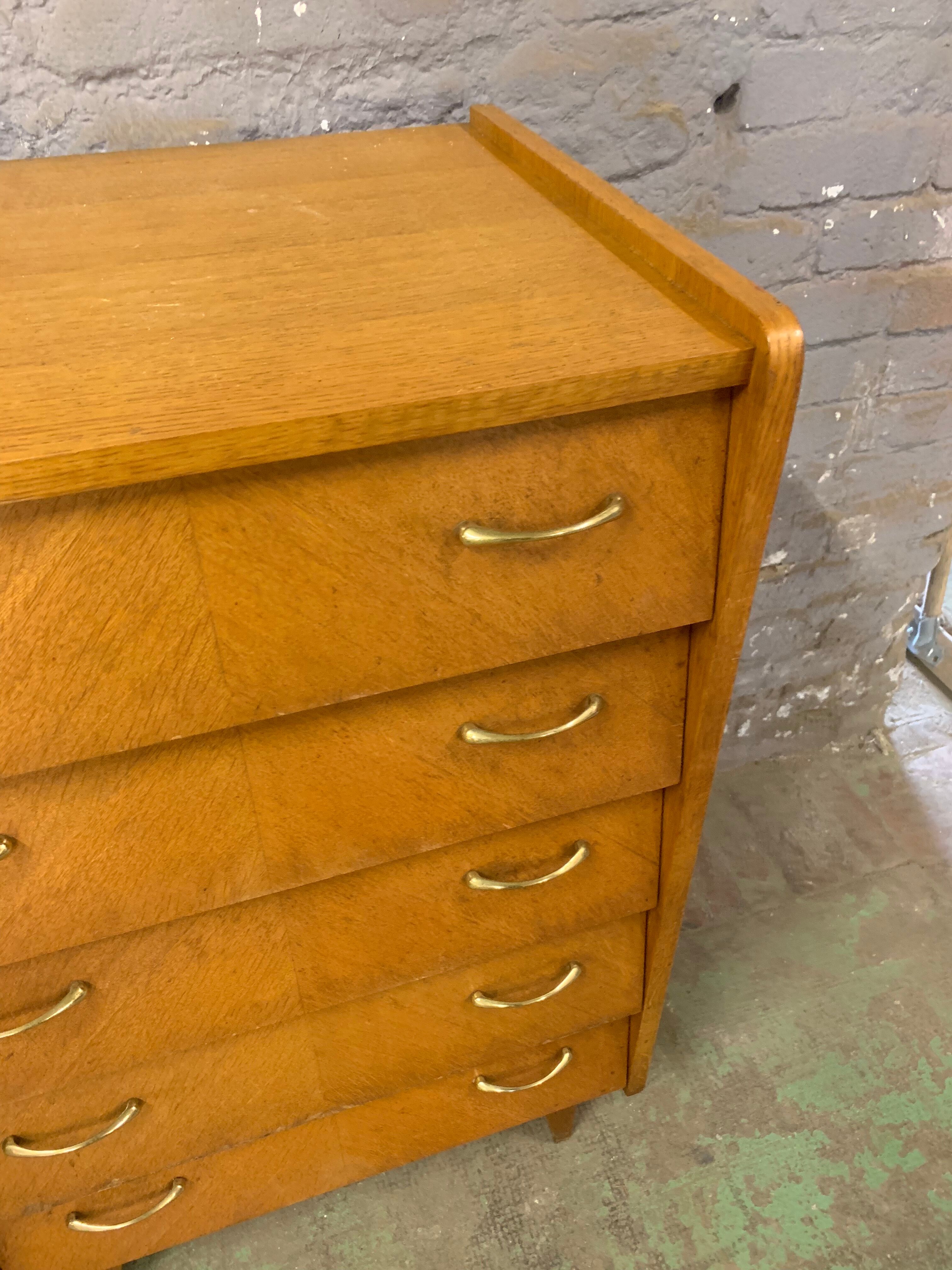 Vintage 1960-foot compass dresser