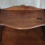 Bedside table, nightstand wood, accent furniture, antique furniture.