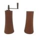 Teak salt shaker and pepper mill, Laurids Lonborg, Denmark, 1960s.