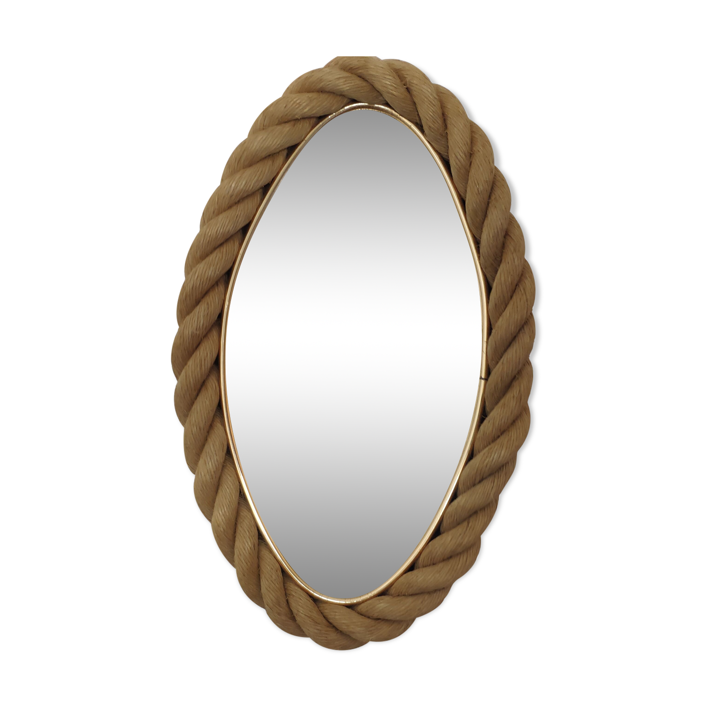 Oval rope mirror