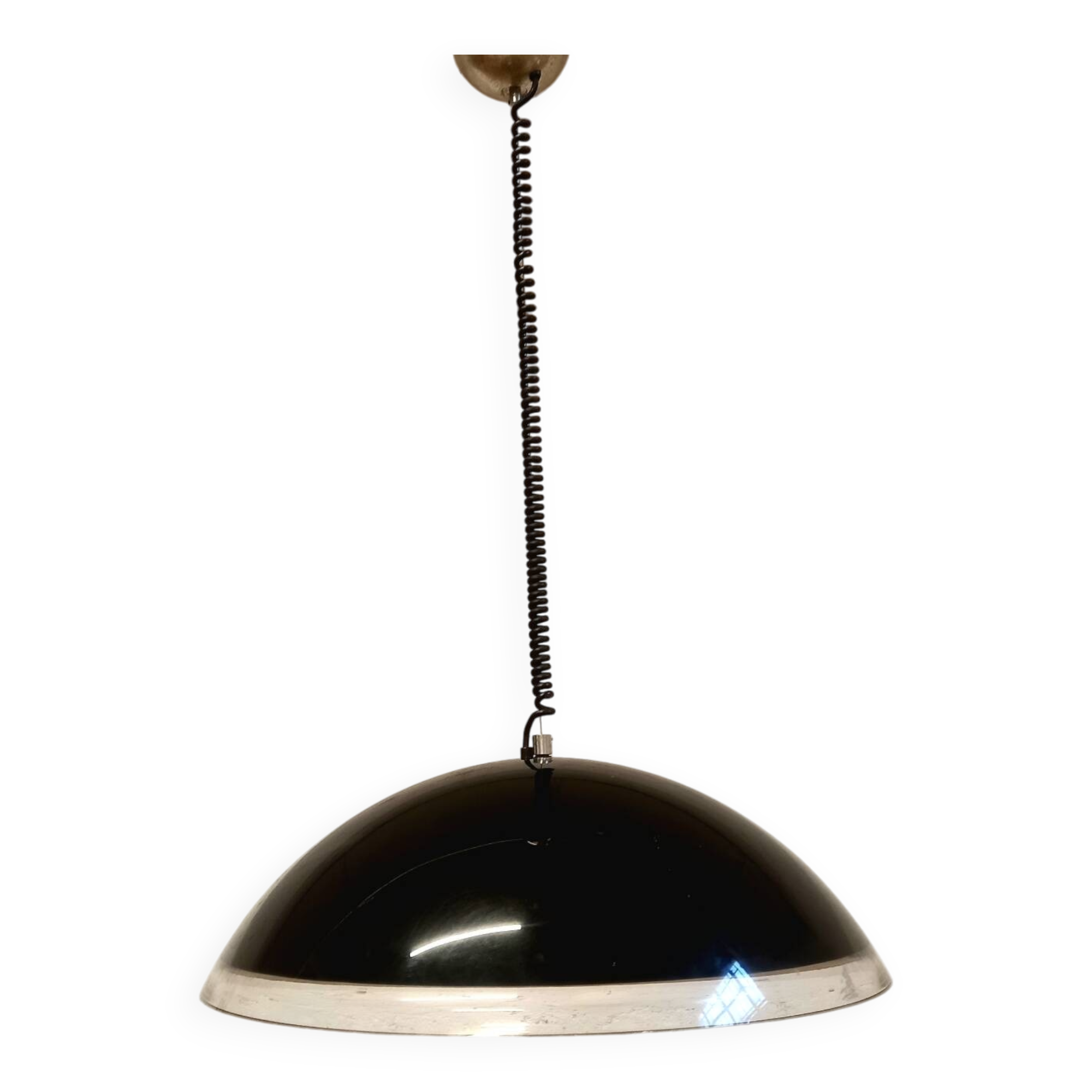 Guzzini plexi chandelier 70s