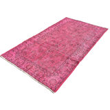 Vintage distressed turkish rug