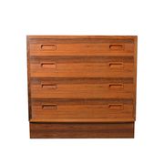 Rosewood mid century danish chest of drawers by P. Hundevad 1960s