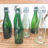 Vintage bottle with porcelain stopper