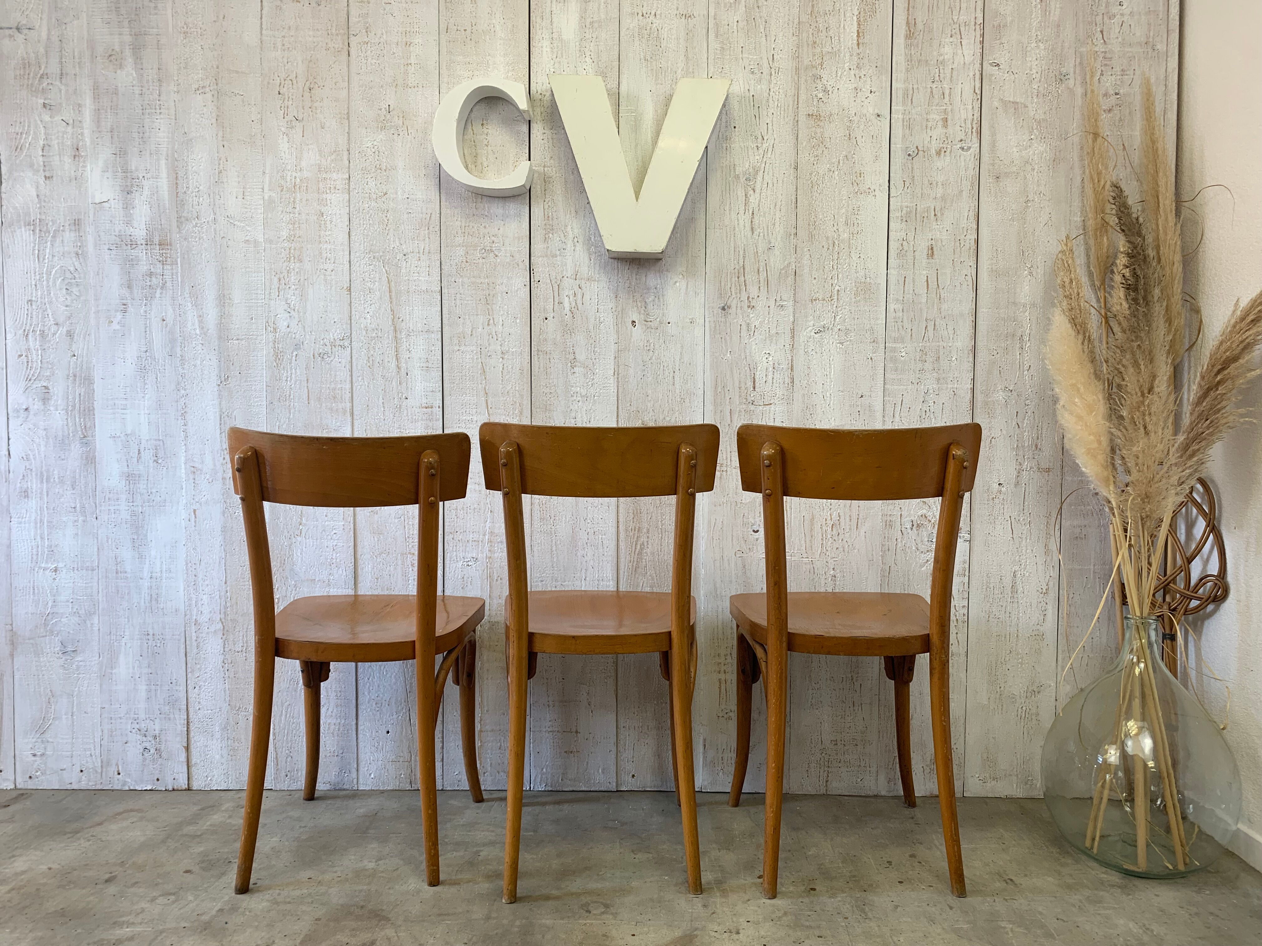 Series 3 Thonet chairs
