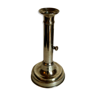 Old brass candlestick