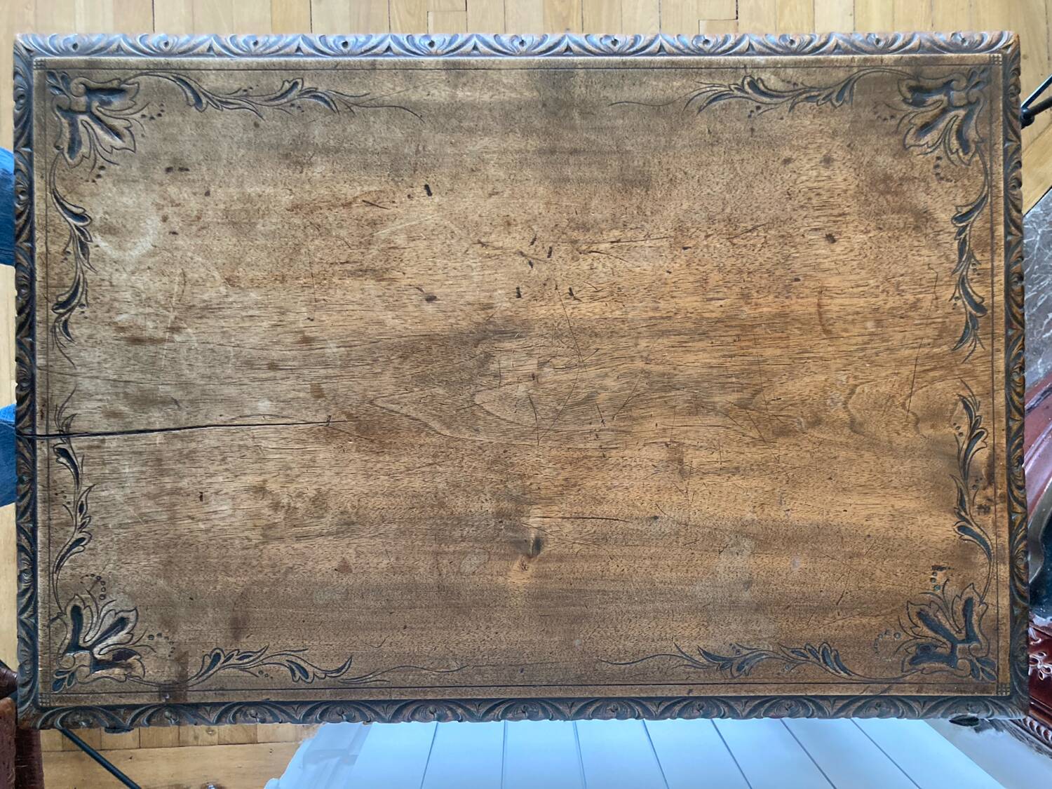Louis XIII walnut desk – 19th century