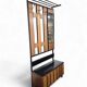 Vintage tall freestanding coat rack / floor coat rack