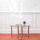 Chrome and glass coffee table by Ezio Didone, Italy, 1970s
