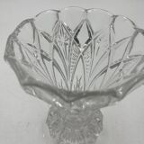 Cut crystal vase