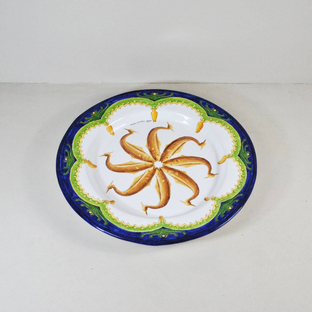 Decorative plate by Tarshito, 2004