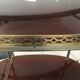 Brass serving table