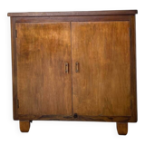 Buffet/crédence Art déco italien en noyer, années 1940