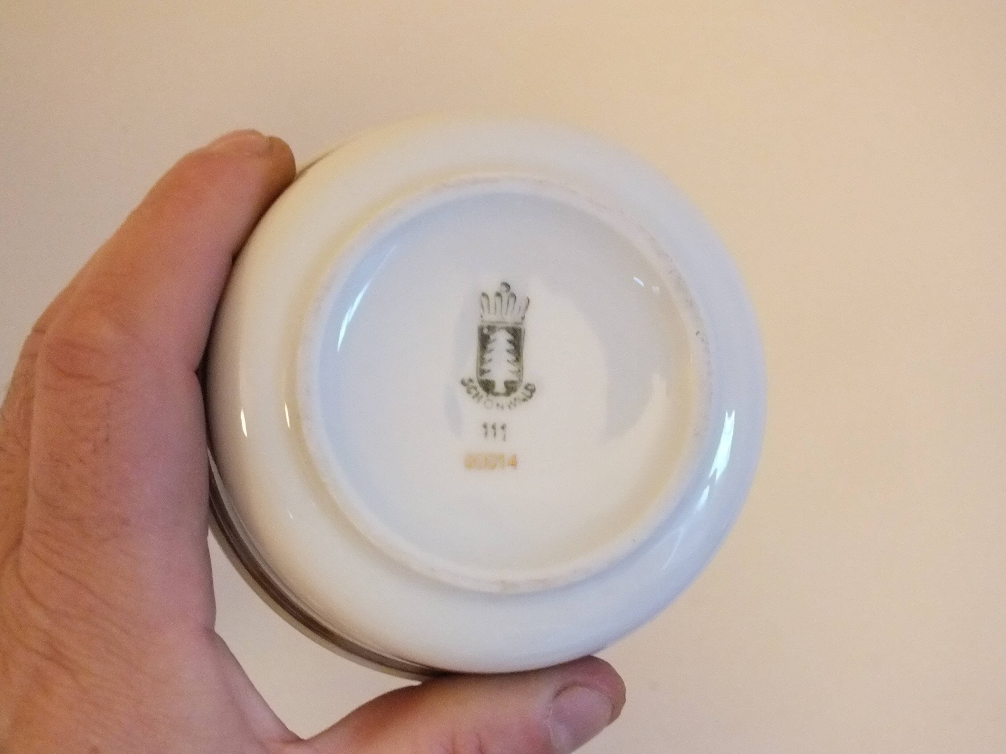 Coffee service 1970 by Hans Théo Baumann in Schonwald Germany porcelain