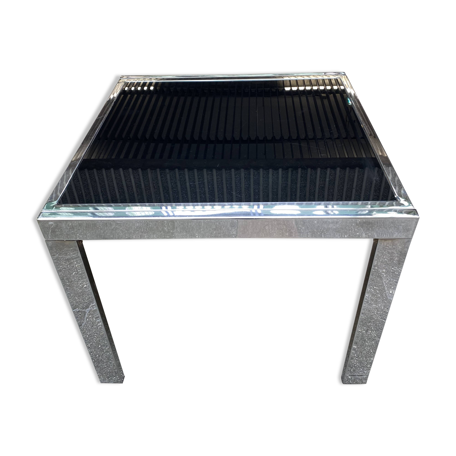 Table "La Métal" - Edition D Milano - 70s